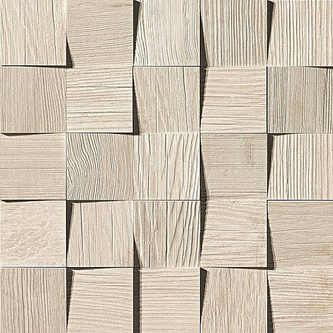 Мозаика Axi White Pine Mosaico 3D (AMV7) 