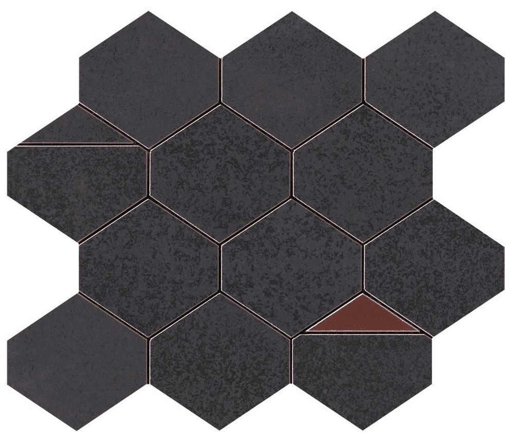 Фото плитки Blaze Iron Mosaico Nest (9BNI) Керамическая плитка, размер 29.4x25.8