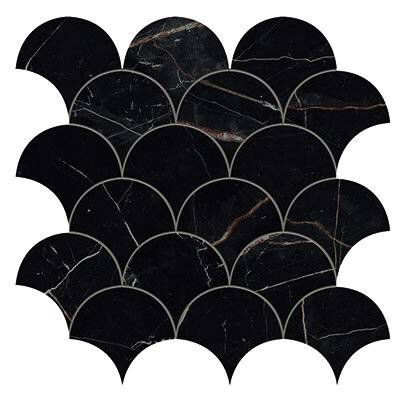 Фото плитки Marvel Fan Black Atlantis (9MFK) Керамическая плитка, размер 29x29.2