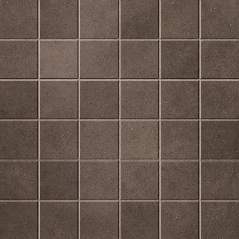 Фото плитки Dwell Brown Leather Mosaico (A1C1) Керамогранит, размер 30x30