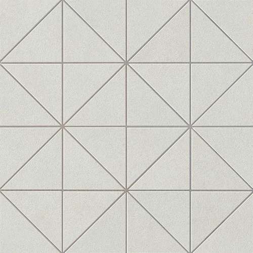 Фото плитки Arkshade White Mosaico Prisma (AUID) Керамогранит, размер 36x36