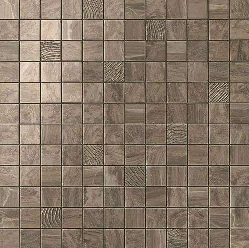 Фото плитки S.M. Woodstone Taupe Mosaic (600110000067) Керамическая плитка, размер 30.5x30.5