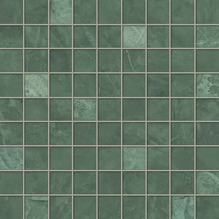 Фото плитки Thesis Green Mosaic (600110000929) Керамическая плитка, размер 31.5x31.5