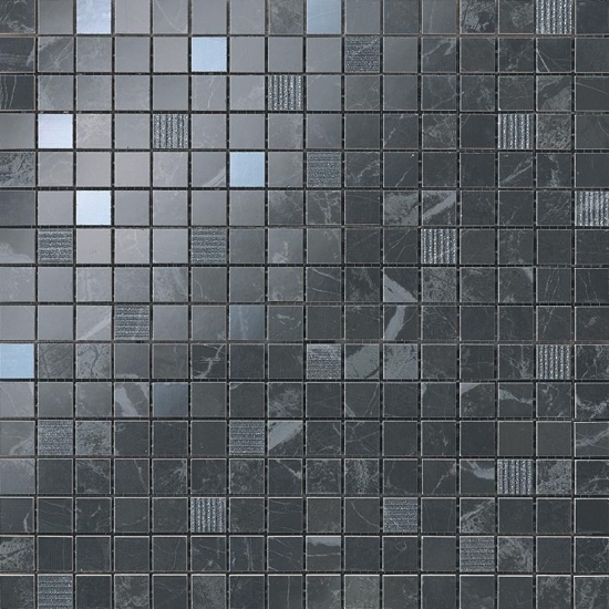 Фото плитки Marvel Noir S.Laurent Mosaic (9MVN) Керамическая плитка, размер 30.5x30.5
