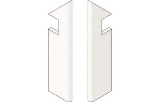 Фото плитки Prism Graphite Battiscopa Sag.Sx (A4YF) Керамогранит, размер 7.2x30