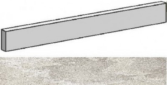 Фото плитки Klif White Battiscopa (AN4F) Керамогранит, размер 7.2x75