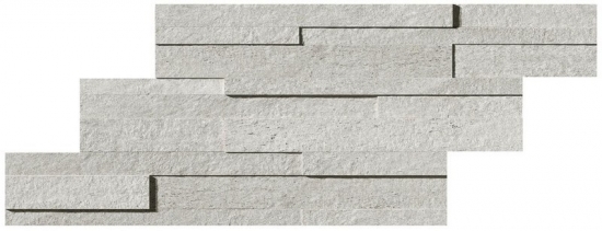 Фото плитки Klif White Brick 3D (AN7K) Керамогранит, размер 28x55