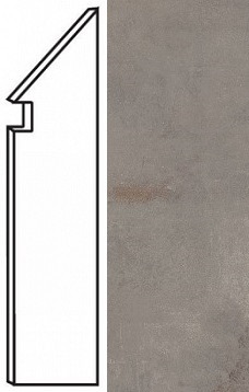 Плинтус Boost Grey Battiscopa Sag.DX (AMI1)