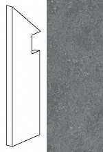 Seastone Gray Battiscopa Sag.SX (ABMT) Керамогранит