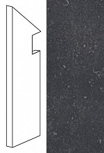 Seastone Black Battiscopa Sag.SX (ABMS) Керамогранит