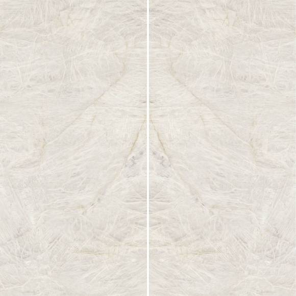 Керамогранит Crystal White Bookmatch Silk 12 mm ST (AF2X)  1 плитка
