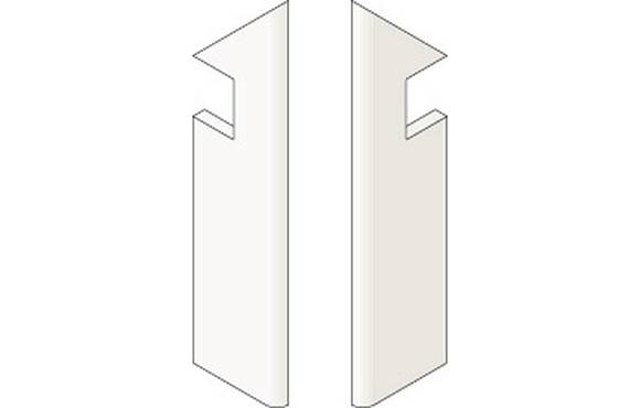 Плинтус Etic Rovere Battiscopa Sag.DX (ANCH) 