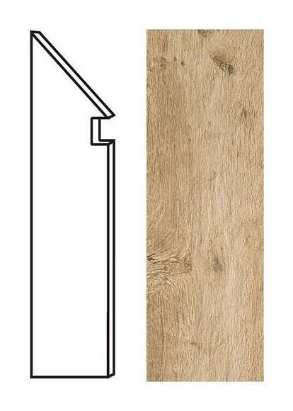 Плинтус Axi Golden Oak Battiscopa Sag. SX (ANMJ) 