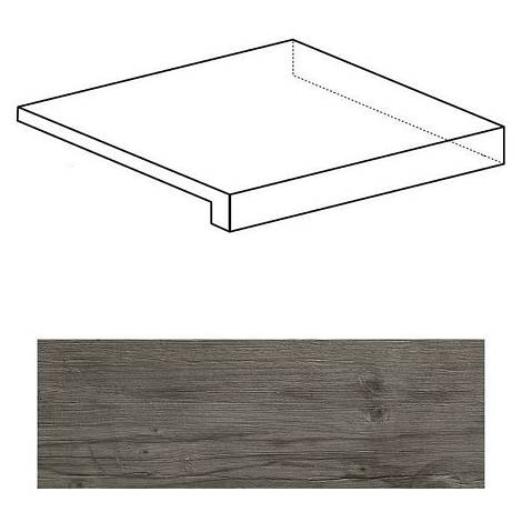 Ступень Axi Grey Timber Scalino Angolare DX (ANLY) 