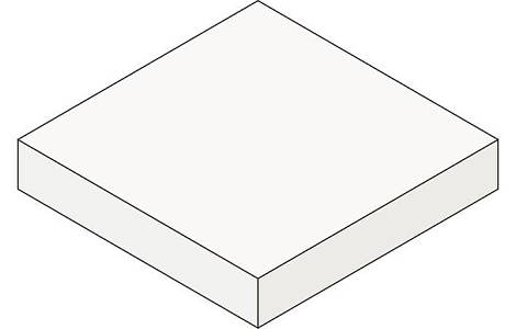 Ступень Etic Rovere Bianco Scalino Angolare DX (ANAE) 
