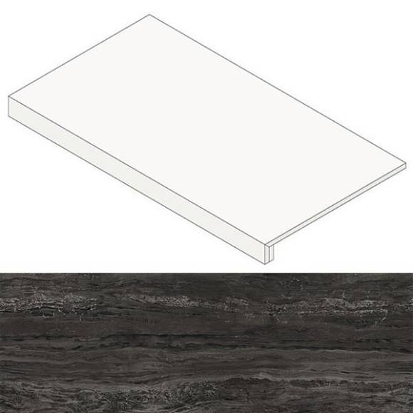 Ступень Marvel Absolute Brown Scalino Lappato (AFCG) 33x60
