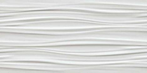 Плитка 3D Ribbon White Matt 40x80 (8SBW) 