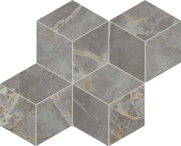 Мозаика Marvel Fior di Bosco Mosaico Esagono Silk (AF8P) 