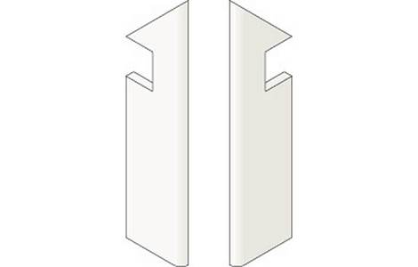 Плинтус Lims Ivory Battiscopa Sag.Sx (A3JM) 