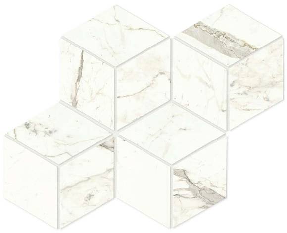 Мозаика Marvel Calacatta Prestigio Mos. Esagono Matt (A418) 