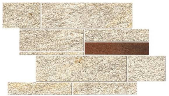 Мозаика Norde Magnesio Brick Corten (A596) 