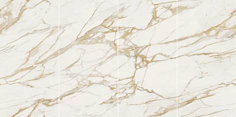 Керамогранит Calacatta Oro Hammered 160x320 - 6mm Kit Endless (HGVI)