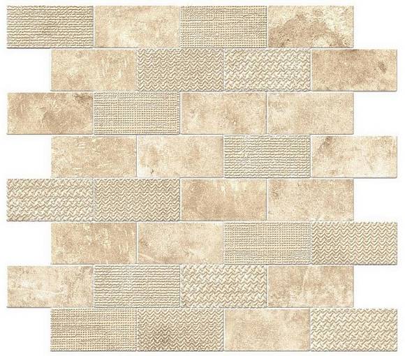 Мозаика Aix Blanc Minibrick Tumbled (9AKB) 