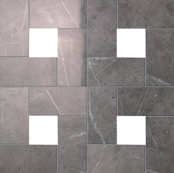 Marvel Grey Cassettone Lappato (ASMA) Керамогранит