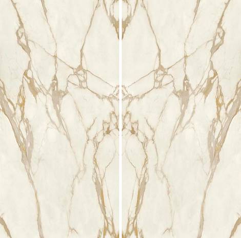 Керамогранит Calacatta Gold Bookmatch Silk - 12mm ST