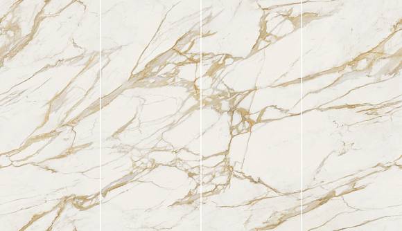Керамогранит Marvel Next Calacatta Oro 120x278 - 6mm Mt Kit Endless (HGKB)