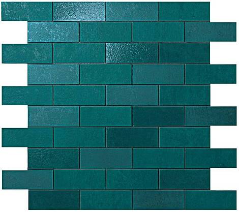 Ewall Petroleum Green MiniBrick (9EME) Керамическая плитка