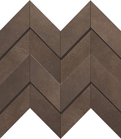 Dwell Brown Leather Chevron 3D (A1DO) Керамогранит