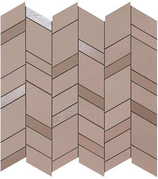 Mek Rose Mosaico Chevron Wall (9MCR) Керамическая плитка