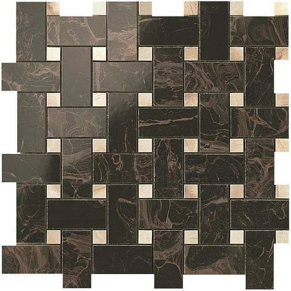 S.M. Frappuccino Dark Twist Mosaic (600110000071) Керамическая плитка