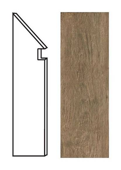 Плинтус Axi Brown Chestnut Battiscopa Sag. SX (ANMH) 