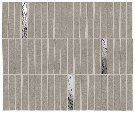 Мозаика Boost Mineral Grey Mosaico Domino Lux (AIHI) 
