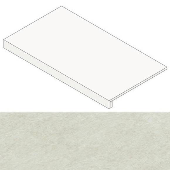 Ступень Marvel Imperial White Scalino Lappato (AFCI) 33x60 