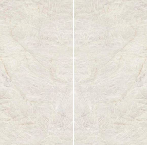 Керамогранит Crystal White Bookmatch Polished 160x320