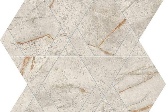 Мозаика Marvel Diva White Everest Mosaico Triangle Lapp. 