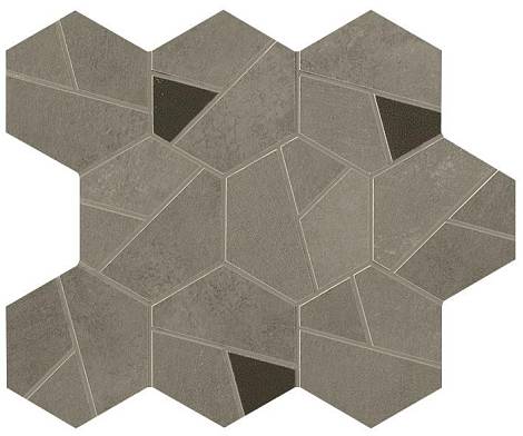 Мозаика Boost Pro Taupe Mosaico Hex Coffee (A0QP) 