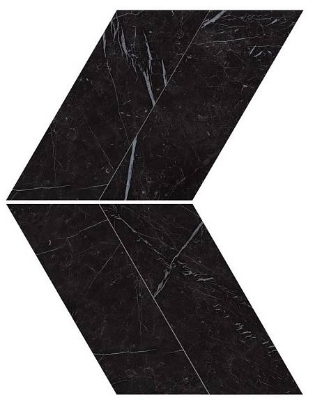 Мозаика Marvel Nero Marquina Chevron Lappato (AS1W) 