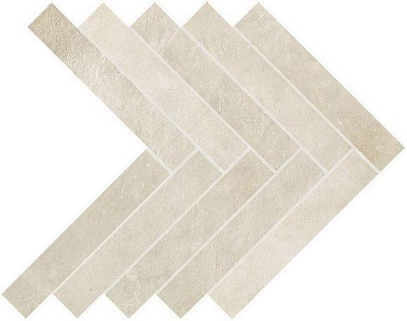 Мозаика Dwell Off-White Herringbone (A1C9) 