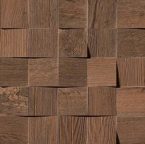 Мозаика Axi Dark Oak Mosaico 3D (AMV9) 