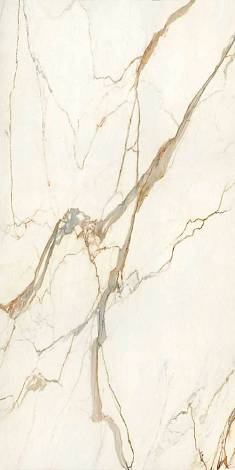 Керамогранит Calacatta Imperiale Polished NATURA VEIN 159x324cm 20 mm  (AIRS) 
