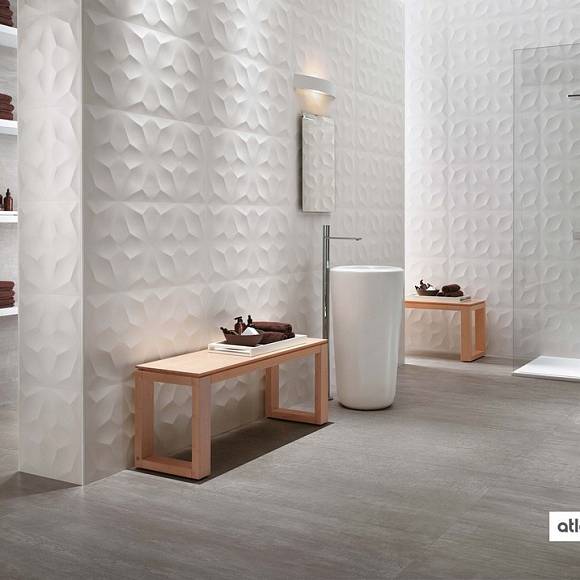 3D White Wall/3Д Вайт Волл