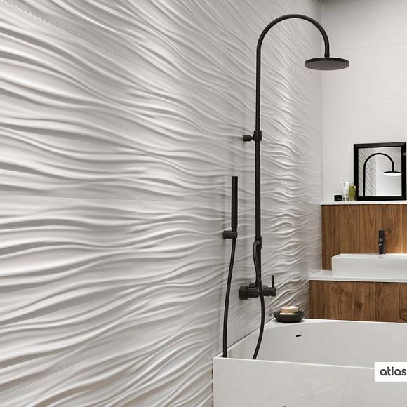 3D White Wall/3Д Вайт Волл